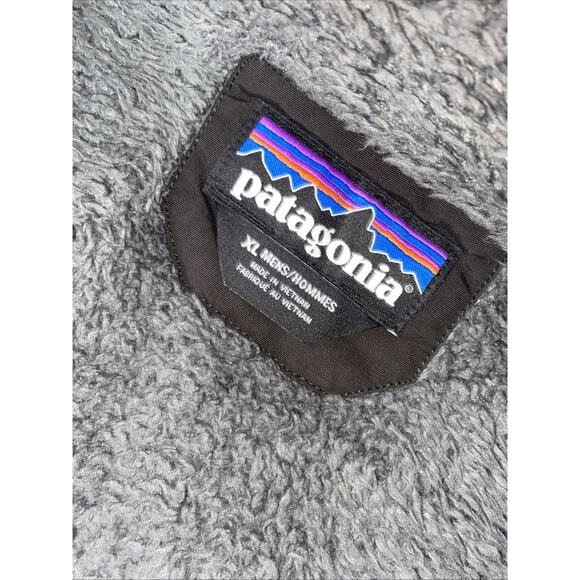 Patagonia Black XL Men Isthmus Fleece Lined Parka Jacket Coat wearever #27021 - Picture 6 of 9